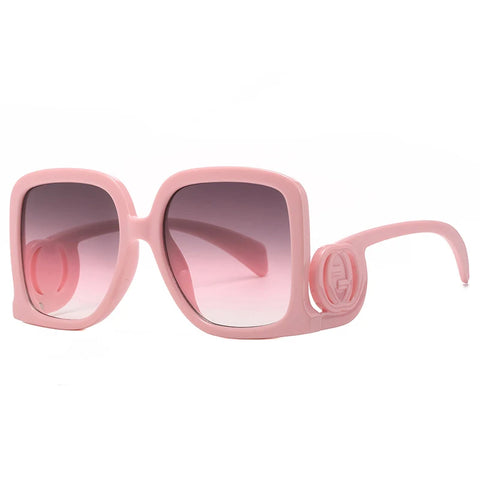 Vibrant Oversized Square Sunglasses