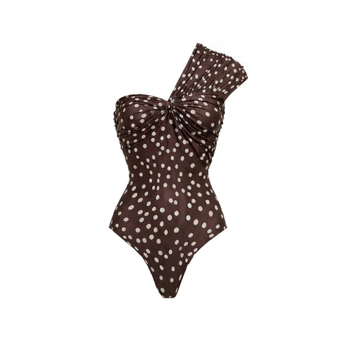Divine Polka Dot Swimsuit Set
