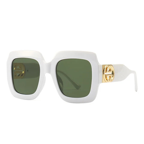 Confident Vintage Oversized Sunglasses