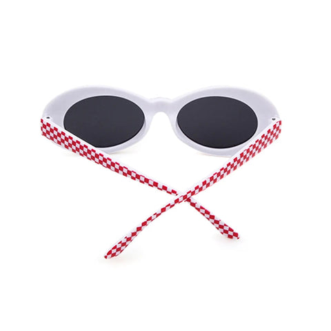Daring Leopard Oval Sunglasses