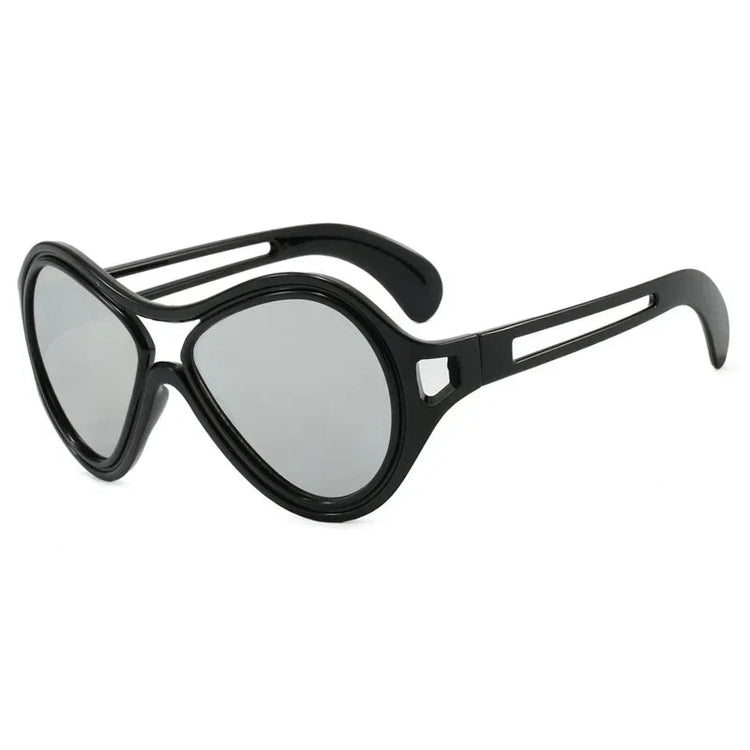 Free Spirit Plastic Oversized Sunglasses