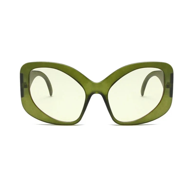 Daring Oversized Plastic Sunglasses