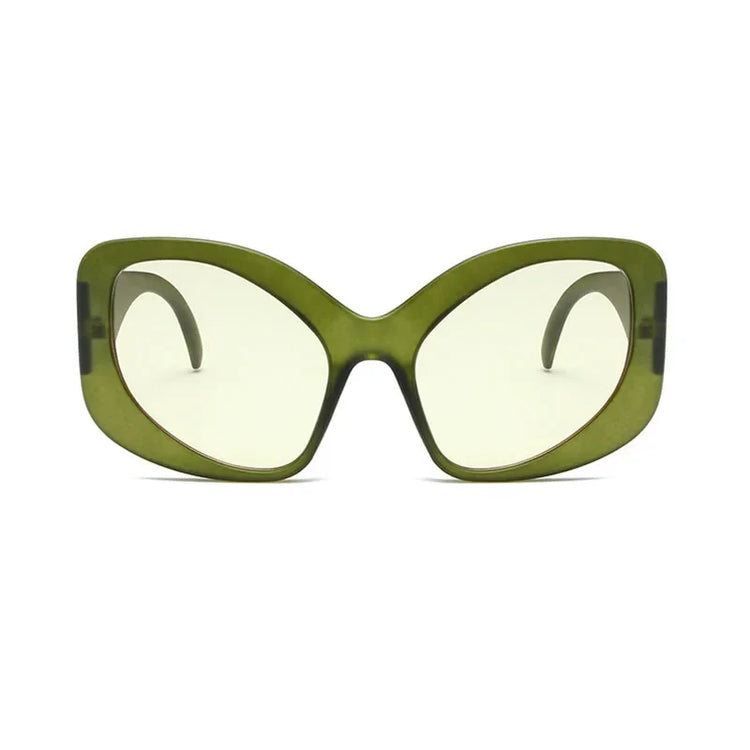 Daring Oversized Plastic Sunglasses