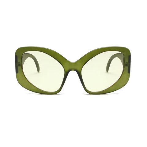 Daring Oversized Plastic Sunglasses