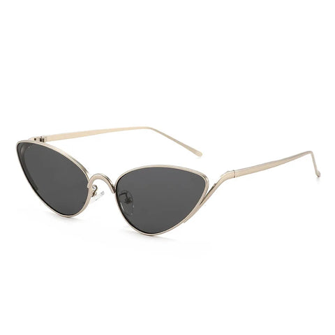Fierce Gold Cat Eye Sunglasses