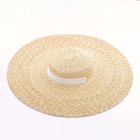 Radiant Straw Wide Brim Hat