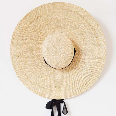 Radiant Straw Wide Brim Hat