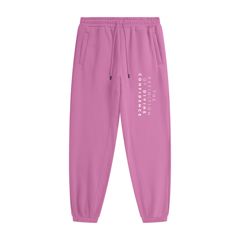 The definition of divine confidence Fleece Joggers