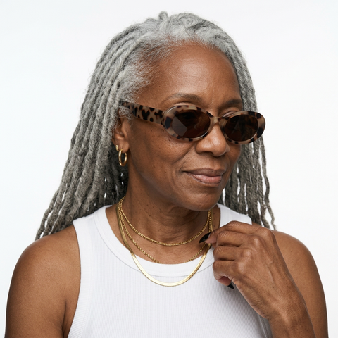 Fierce Leopard Retro Sunglasses