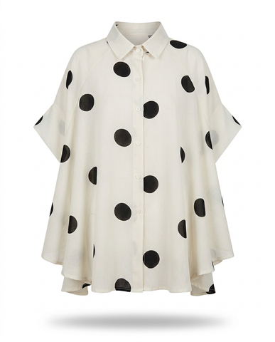 Free Spirit Polka Dot Blouse