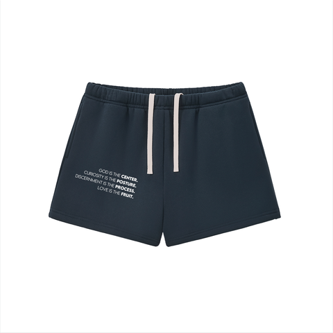 Grounded Fleece Drawstring Shorts