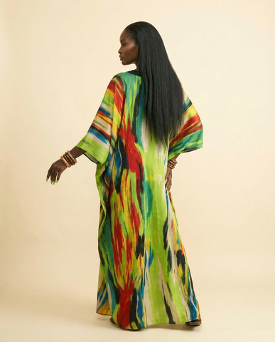 [Pre Order] Akwudo Adire Kaftan