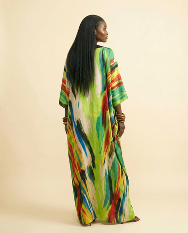 [Pre Order] Akwudo Adire Kaftan