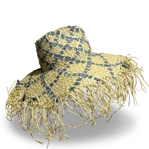 Free Spirit Woven Straw Sun Hat