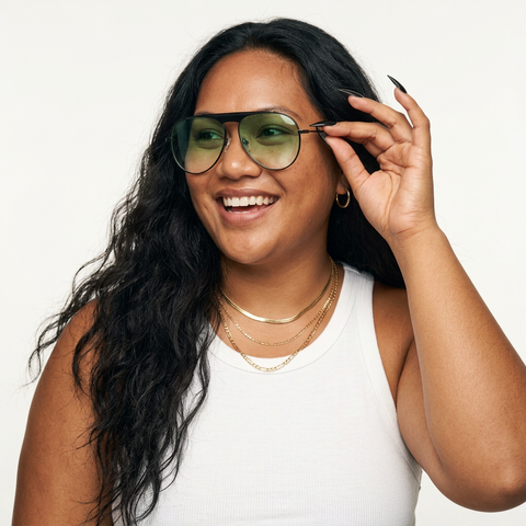 Wanderlust Retro Pilot Sunglasses