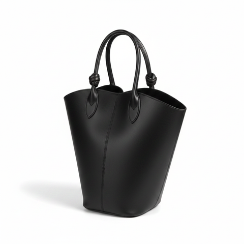 Grounded Green PU Bucket Bag