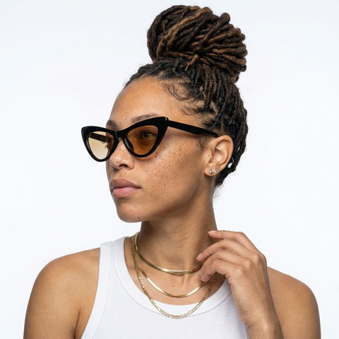 Confident Vintage Cat Eye Sunglasses