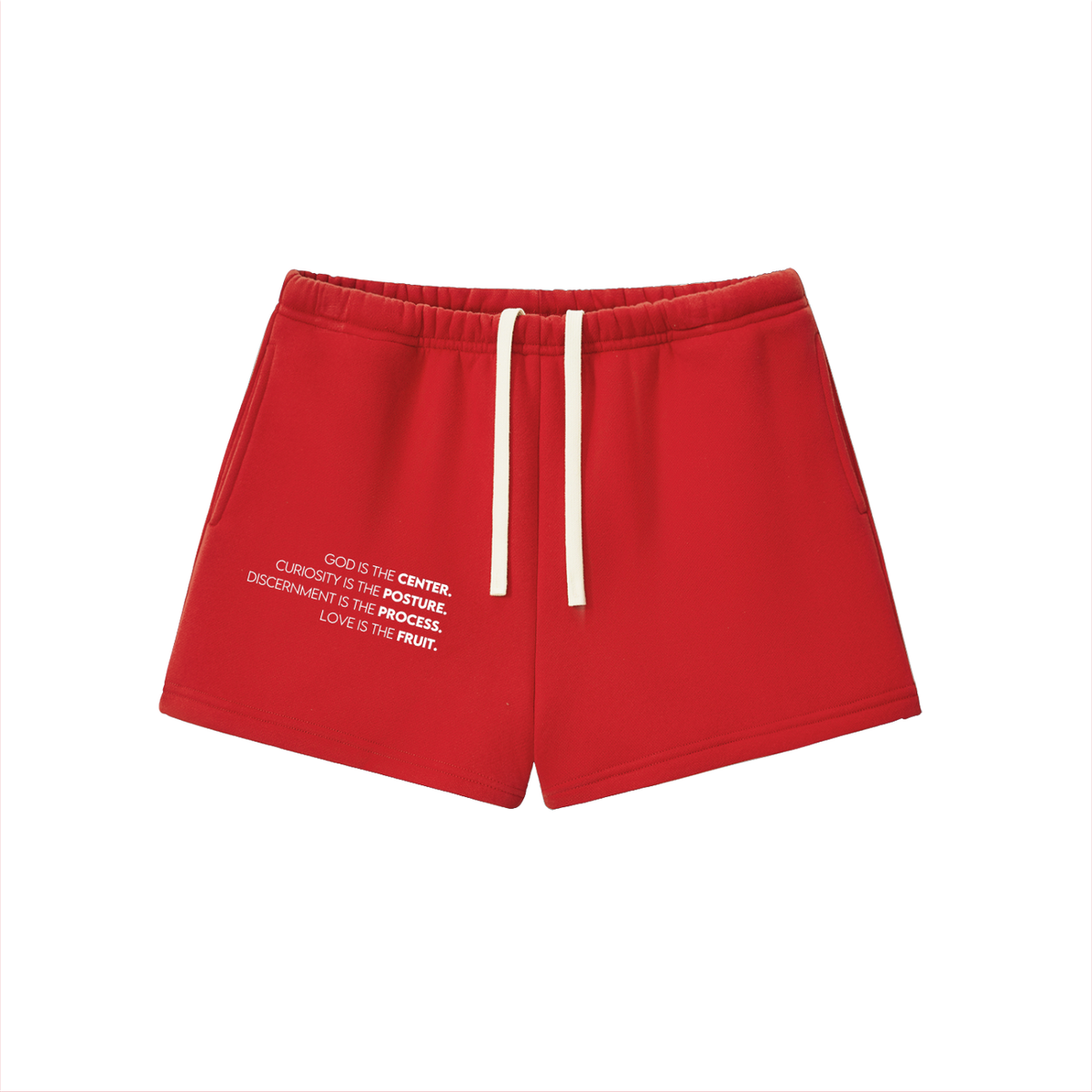 Grounded Fleece Drawstring Shorts