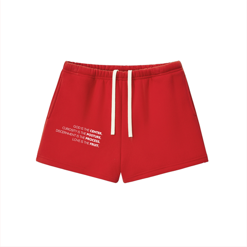Grounded Fleece Drawstring Shorts