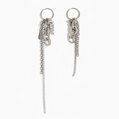 Audacious Mixed Metal Chain Studs