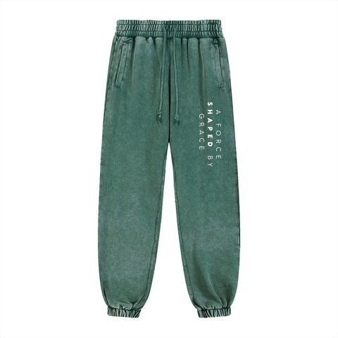 A force shaped by grace Snow Wash Sweatpants