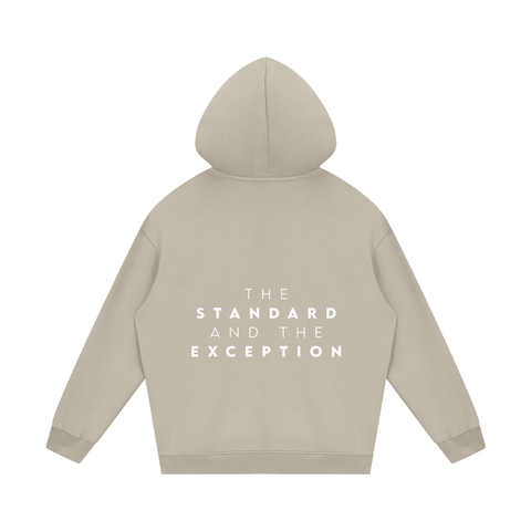 The standard and the exception Fleece Hoodie