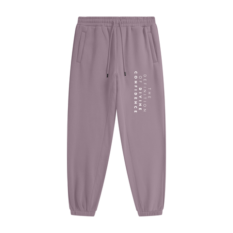 The definition of divine confidence Fleece Joggers