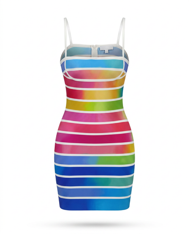 Tuscan Sun Bandage Dress