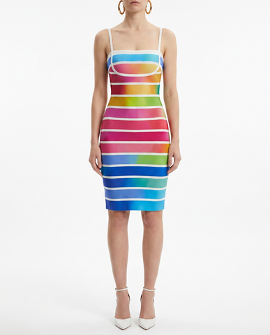 Tuscan Sun Bandage Dress