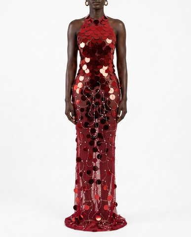 Diamond Celestial Maxi Dress
