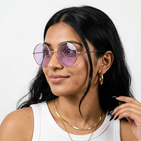 Wanderlust Round Mirror Sunglasses