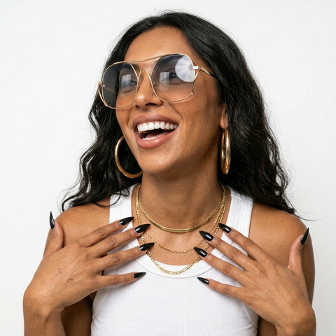 Unstoppable Metal Pilot Sunglasses