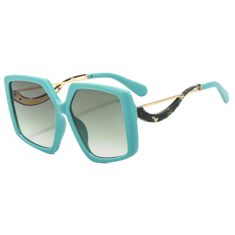 Vibrant Irregular Square Sunglasses