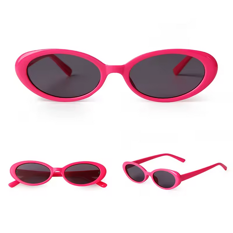 Daring Vintage Oval Sunglasses