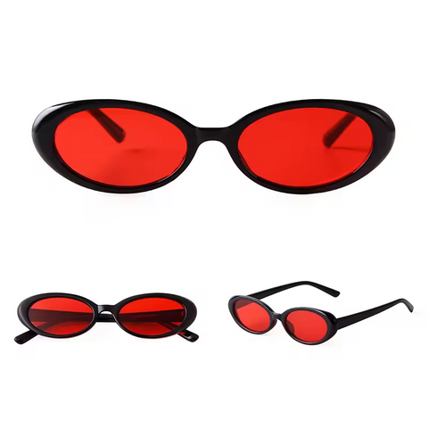 Daring Vintage Oval Sunglasses