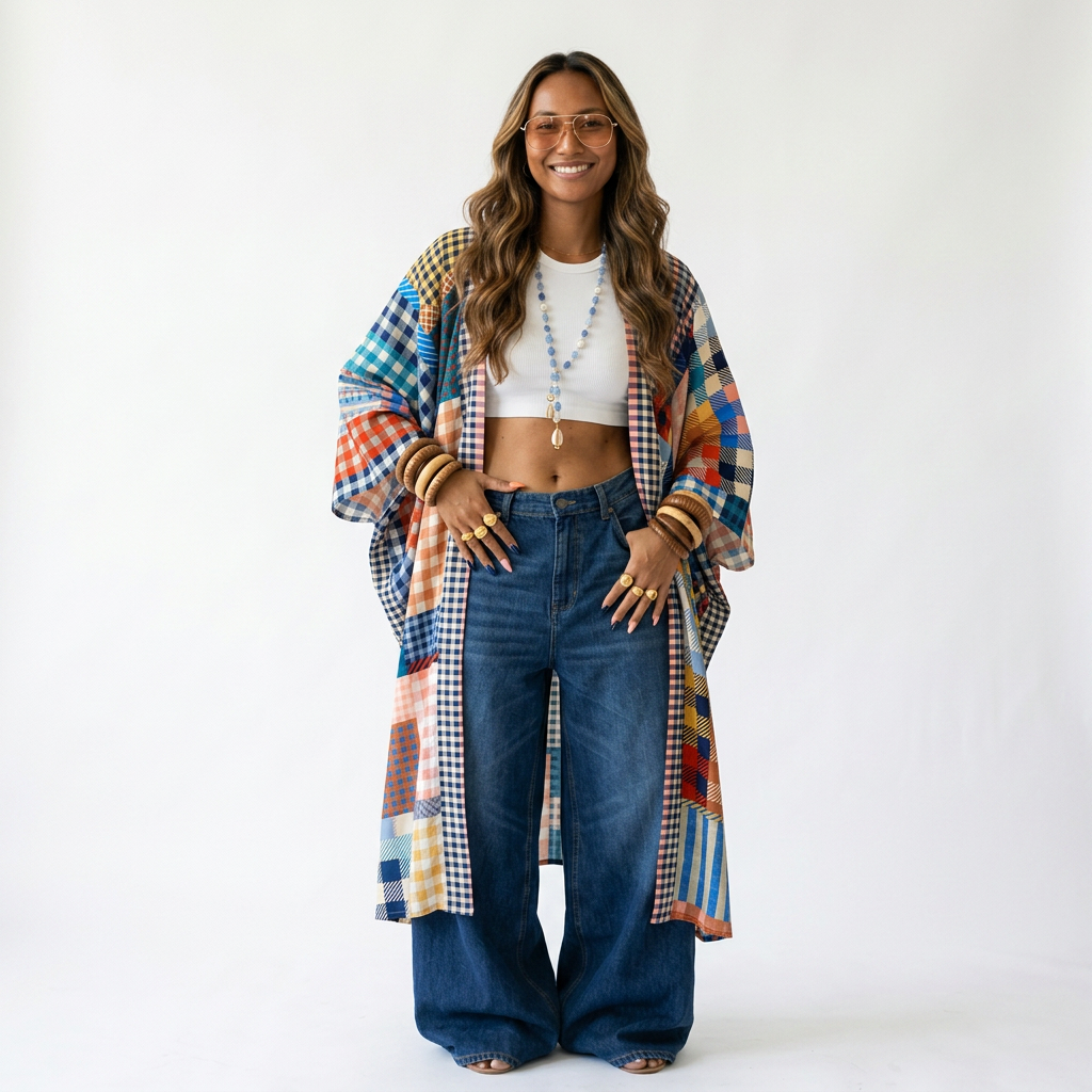 Final Sale Kimono Maxi Dress