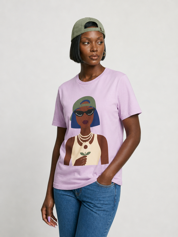 Confident Pearl Layered T-Shirt