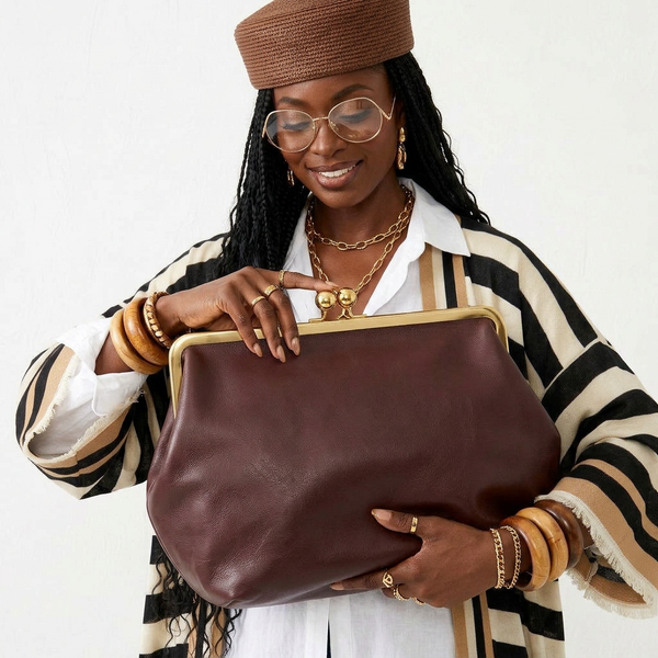 Radiant Soft Clutch Bag