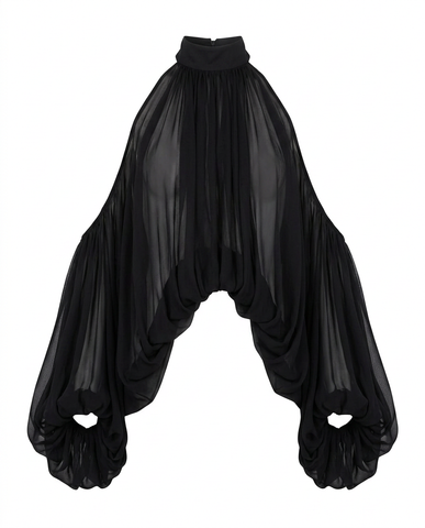 Radiant Loose Halter Blouse