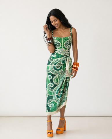 Elegant Printed One-Piece Swimsuit