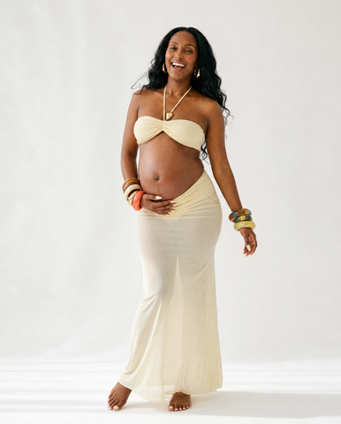Divine Ruched Cover Up Bikini Set