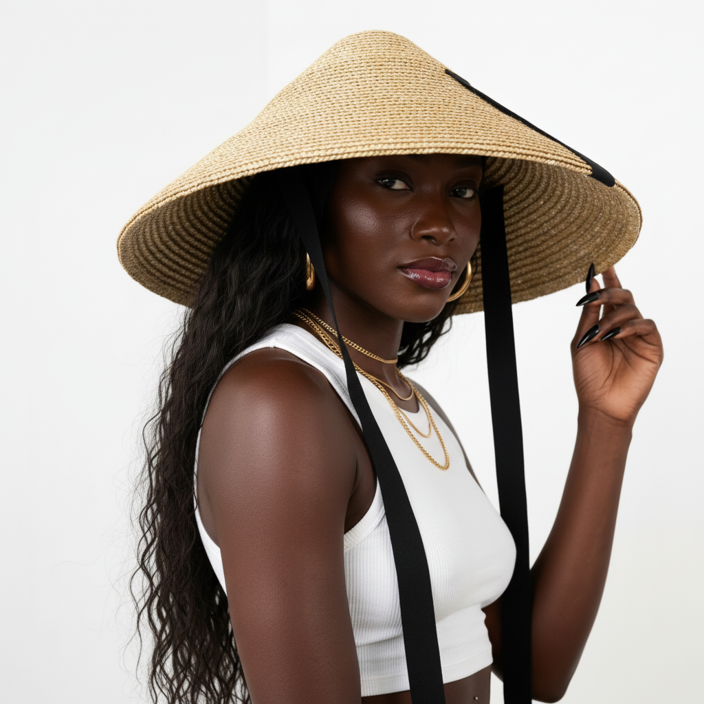Final Sale Concave Sun Hat