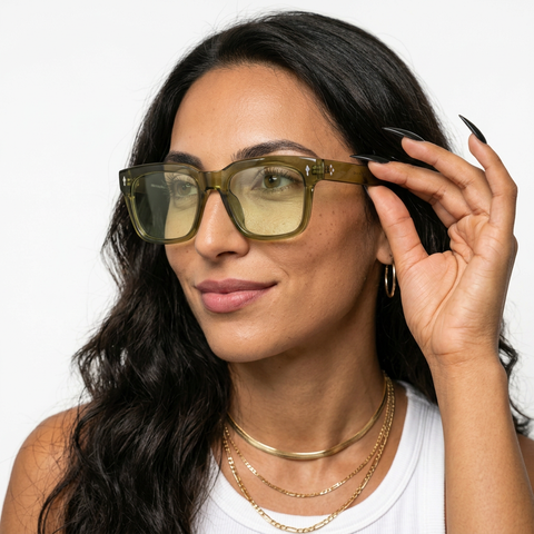 Daring Square Vintage Sunglasses
