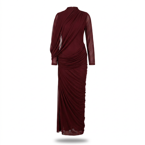 Final Sale Long Sleeve Maxi Dress