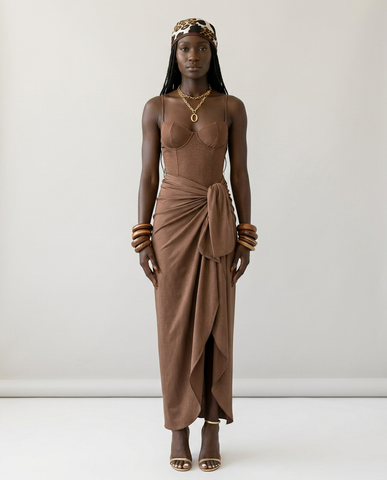 Worthy Bandeau Bodycon Swimsuit