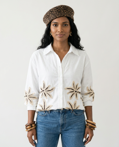 Free Spirit Embroidered Loose Blouse