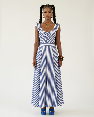 Radiant Striped One-Piece Swimsuit
