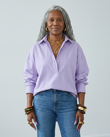 Elegant Loose Button Blouse