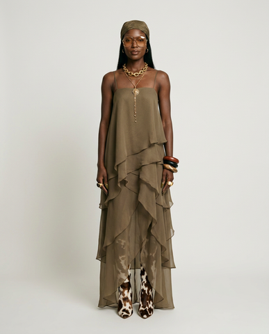 Free Spirit Layered Maxi Dress