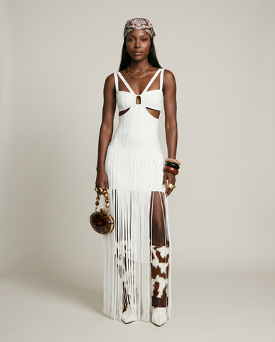 Final Sale Tassel Maxi Dress